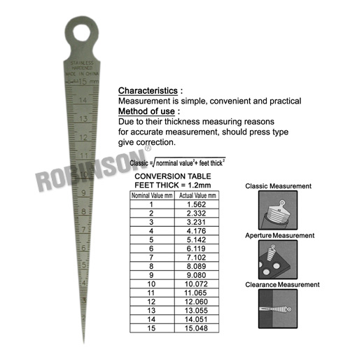 1-15mm Feeler Gauge