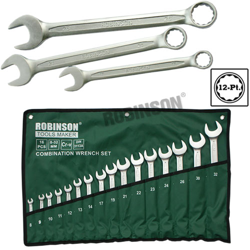 14pcs or 16pcs Combination Wrench Set