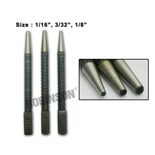 3PCS Nail Punch Set