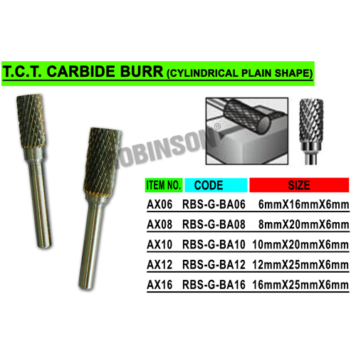 "AX" Tungsten Carbide Tipped Bur