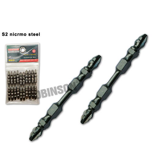 1001# S2-NICRMO Steel Screwdriver Bits