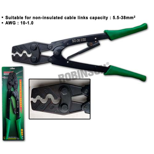 SO-38 Strength-Saving Ratchet Terminal Crimping Tools