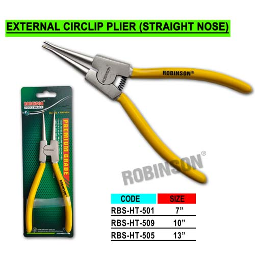 External Circlip Plier (Straight Nose)