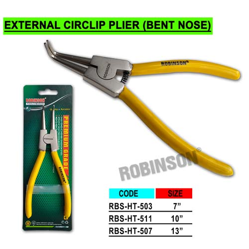 External Circlip Plier (Bent Nose)