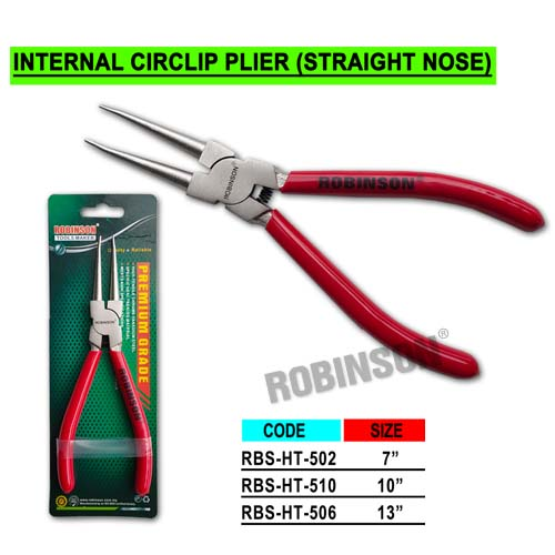 Internal Circlip Plier (Straight Nose)