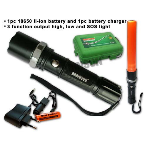 L-110GB Rechargeable Super Flashlight