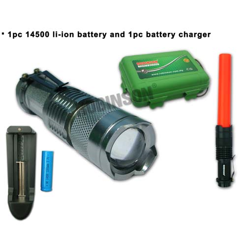 SK 68 Mini Rechargeable Super Flashlight