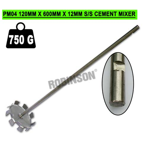 PM-04 Heavy Duty Stainless Steel Cement Mixer